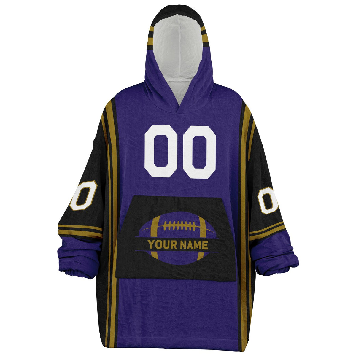 Purple Black Dark Gold Bold