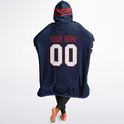 Nautical Blue/Red Superfan Reversible