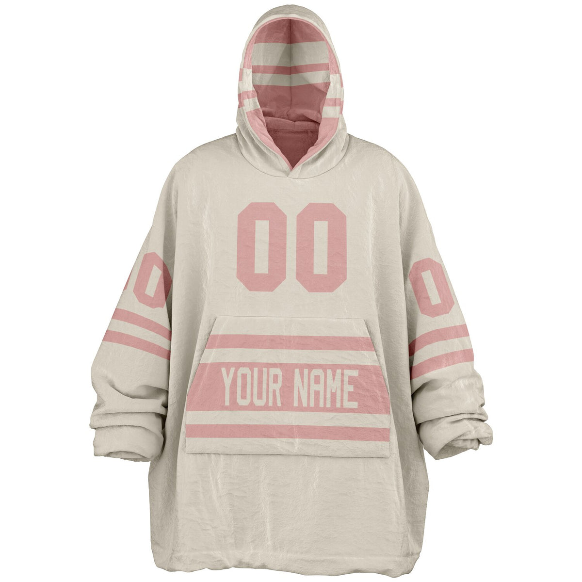 Blush Pink & Cream Superfan Reversible