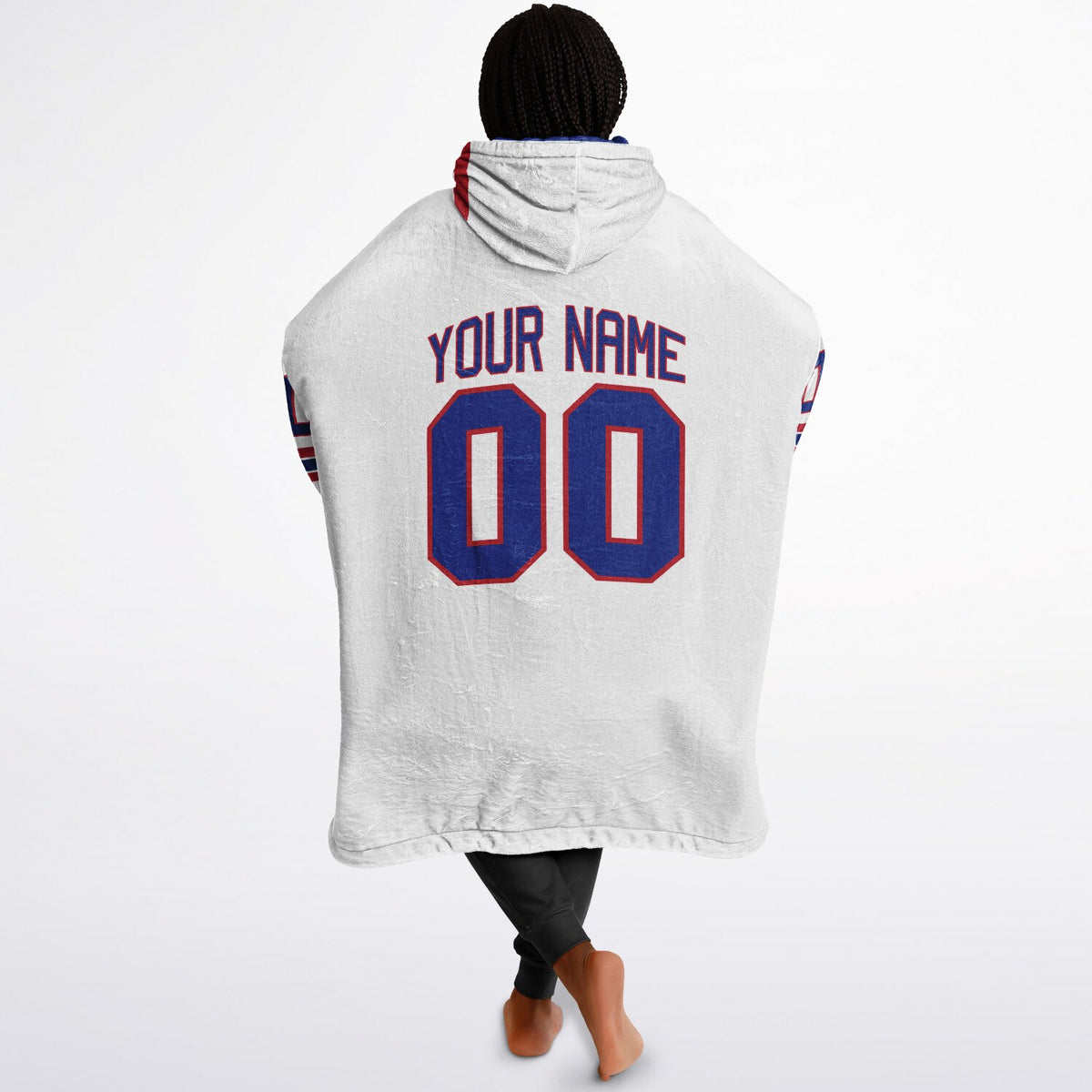 Blue/Red/White Superfan Reversible
