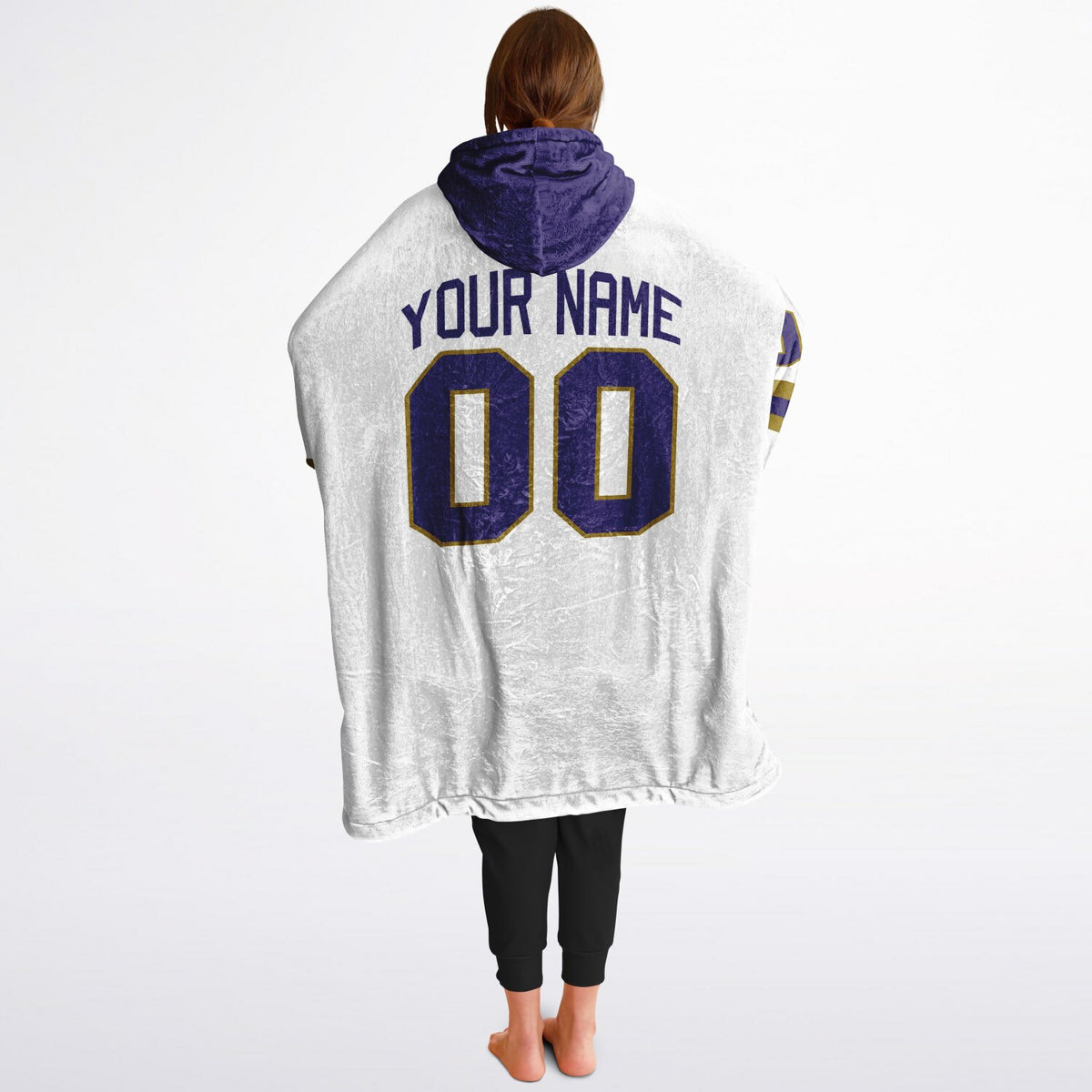 Purple Dark Gold Superfan Reversible