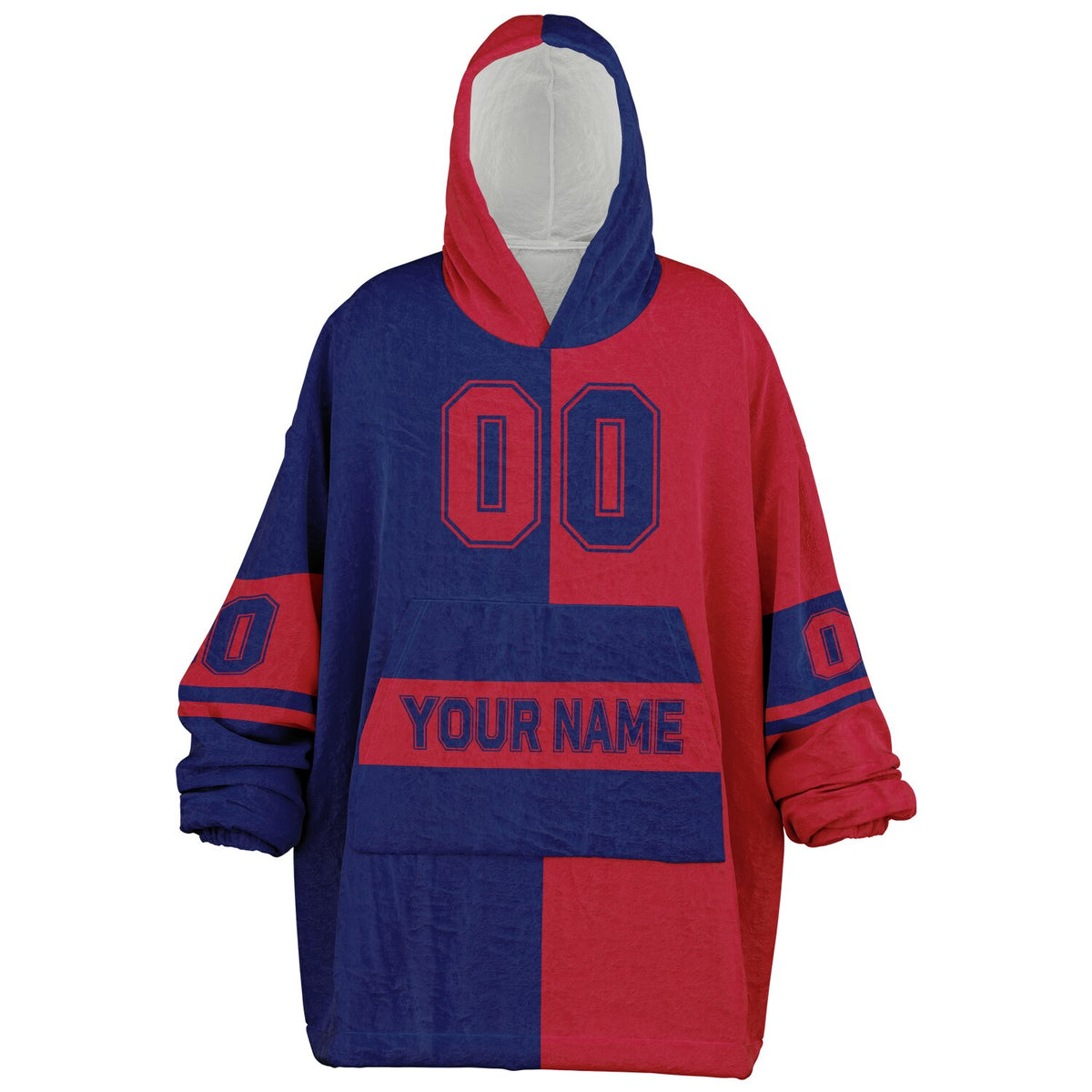 Dark Blue/Red Halftime