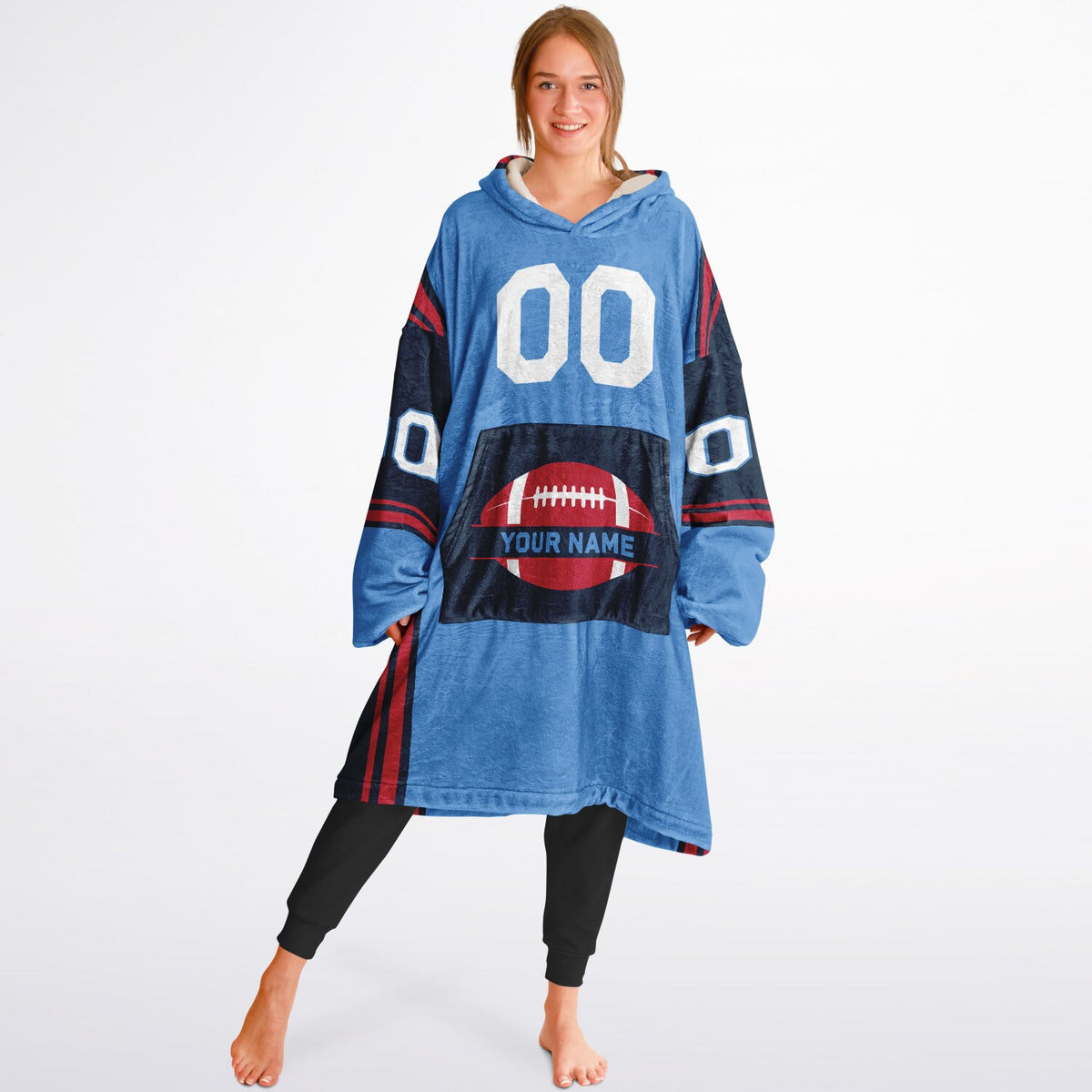 Light Blue/Navy/Red Bold