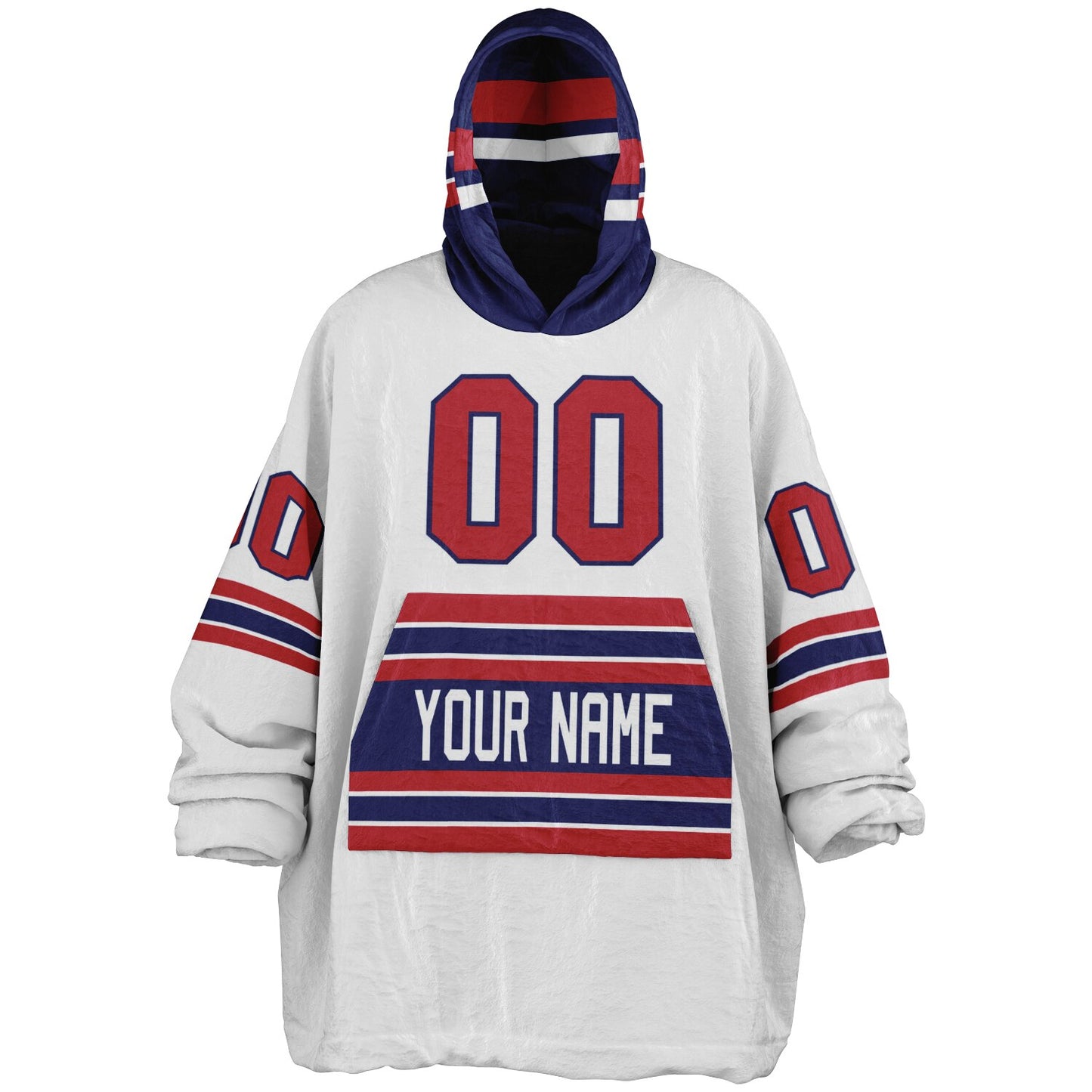 Dark Blue/Red/White Superfan Reversible