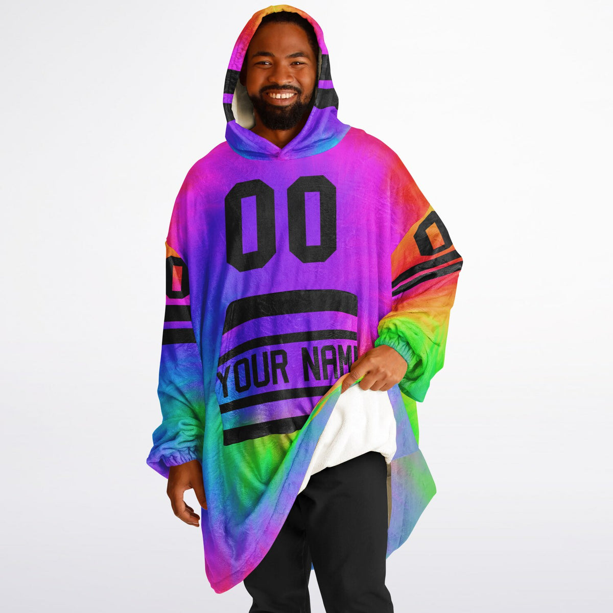 Tie Dye & Black Classic