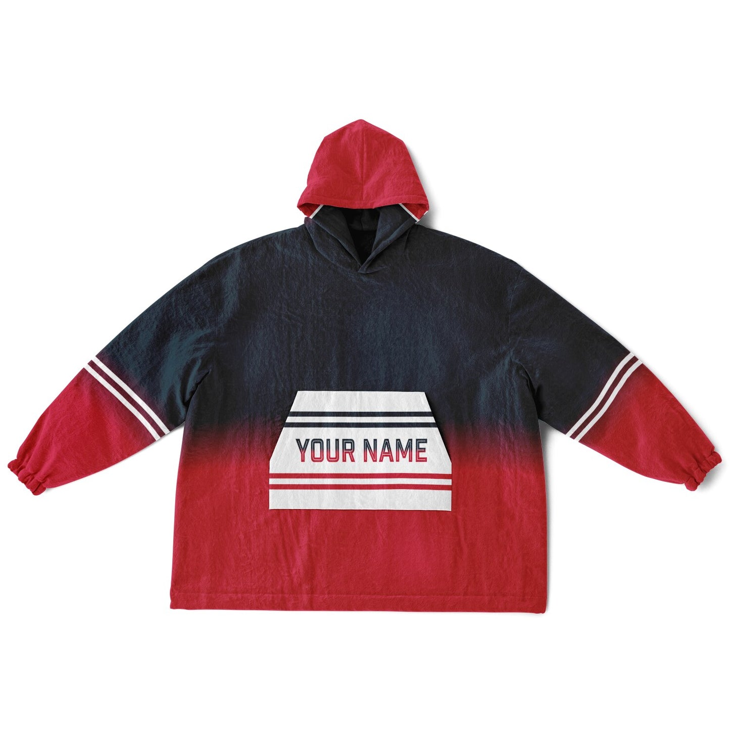 Deep Steel Blue/Red/White Everyday Reversible