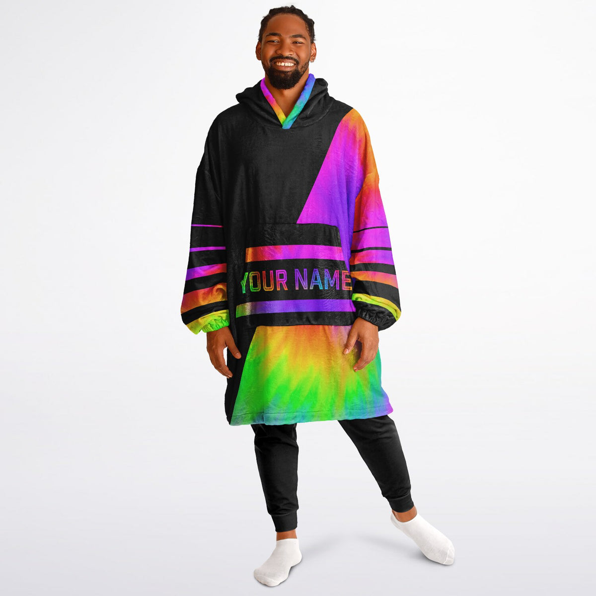 Black & Tie Dye Split Decision
