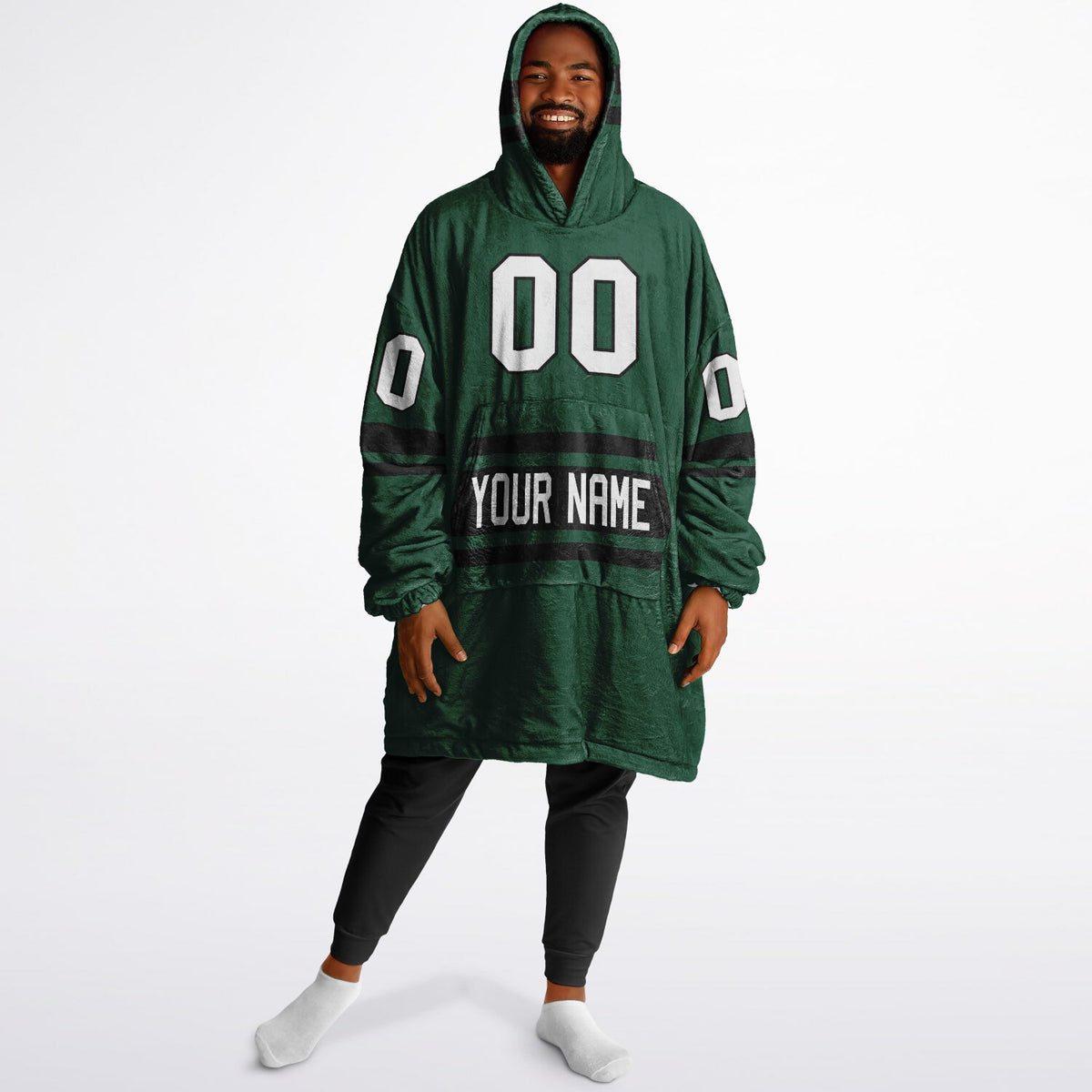Green/Black Superfan Reversible