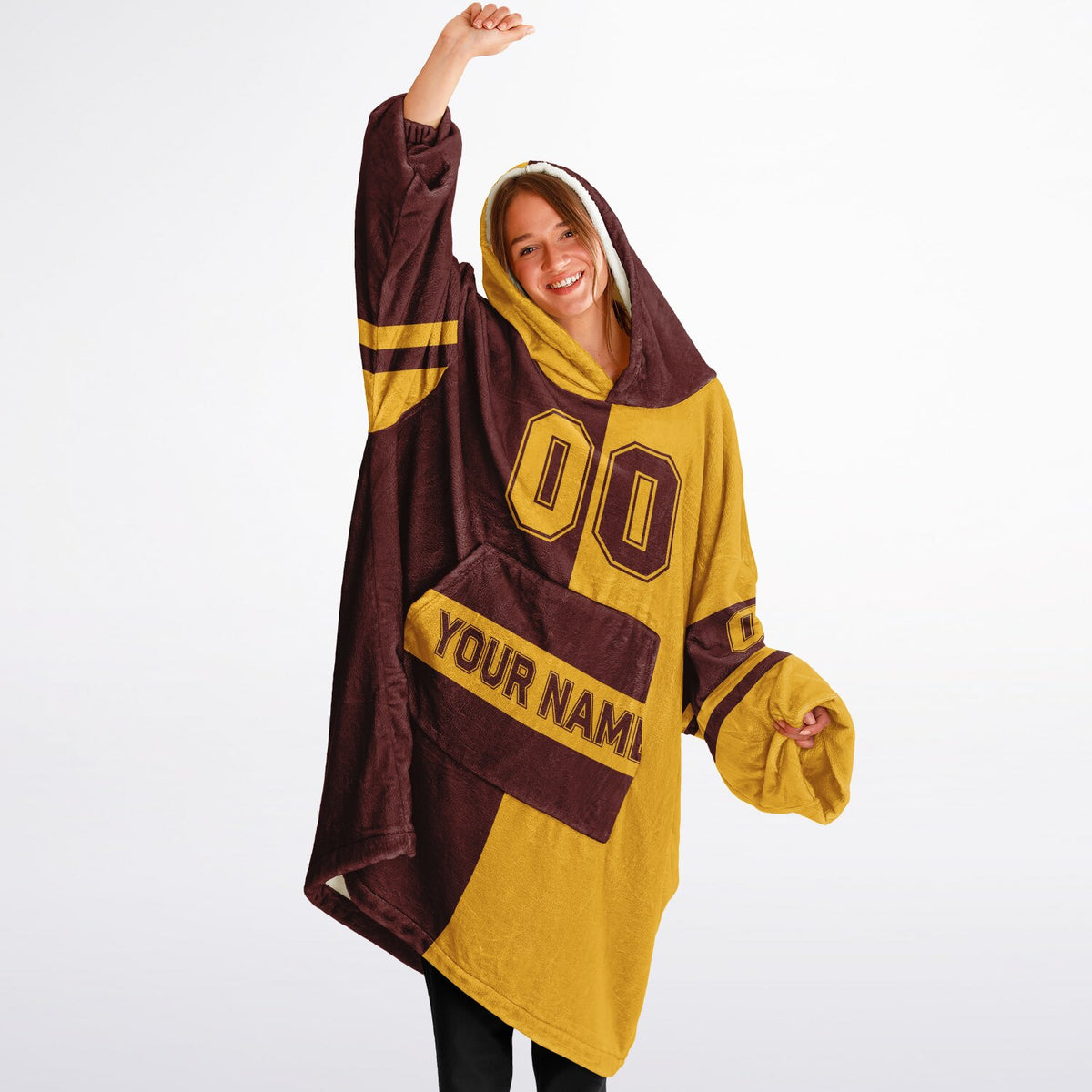 Burgundy/Gold Halftime