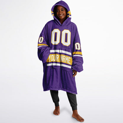 Purple/Gold/White Superfan Reversible