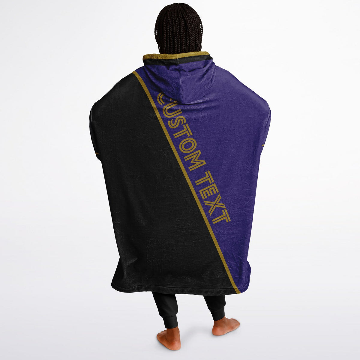 Purple Black Dark Gold Split Decision