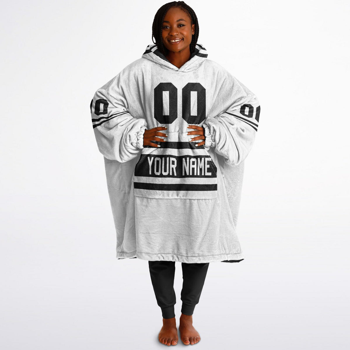 Black & White Superfan Reversible