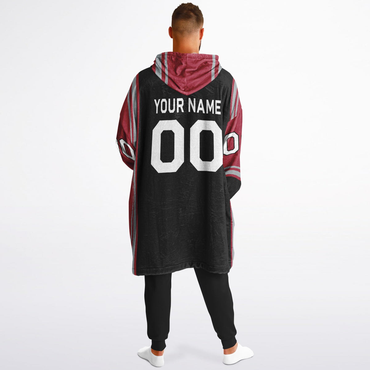 Black/Red/Silver Bold