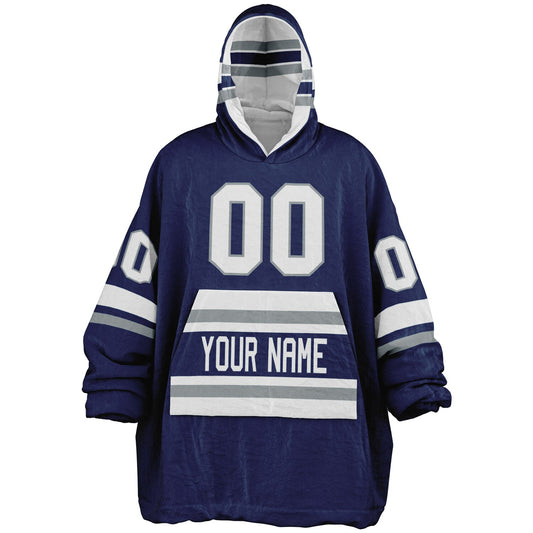 Blue/White/Gray Superfan Reversible