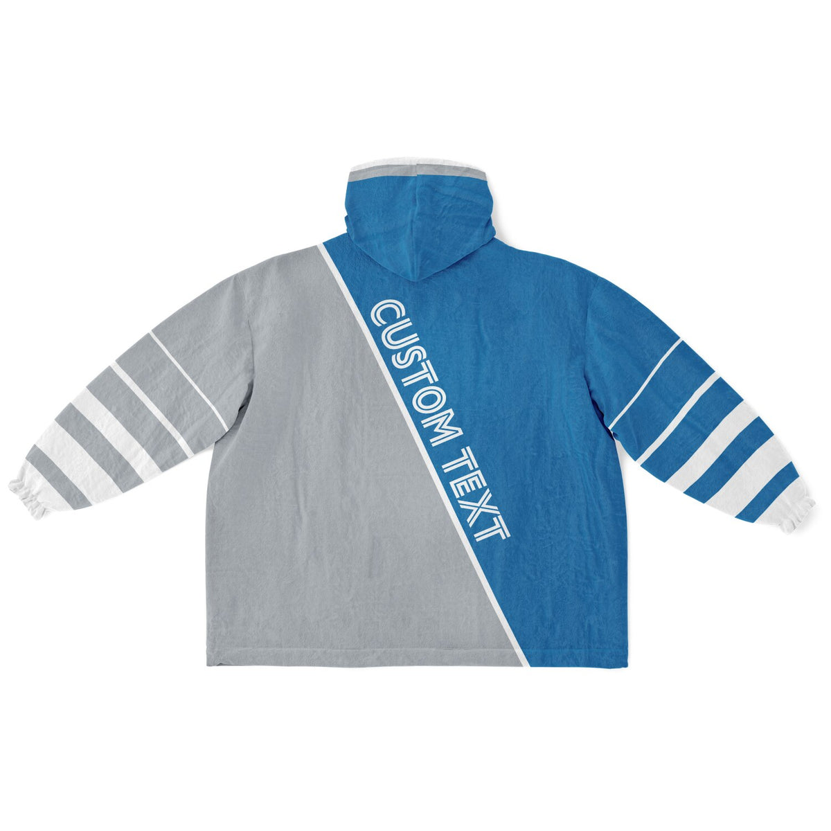Blue Silver White Split Decision
