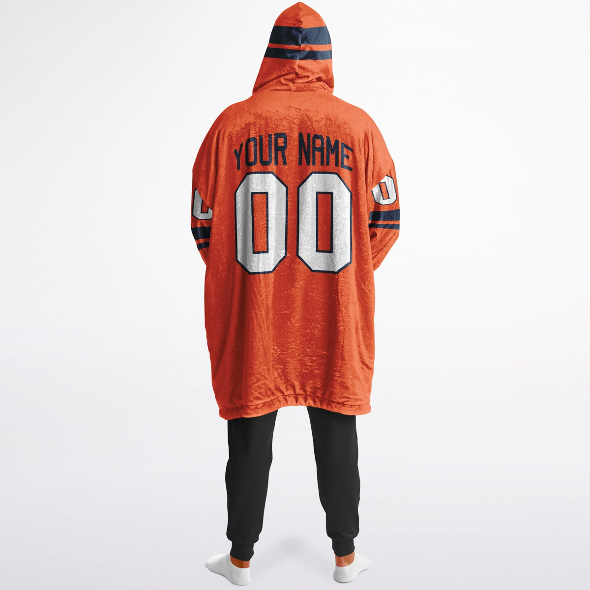 Orange/Navy Superfan Reversible