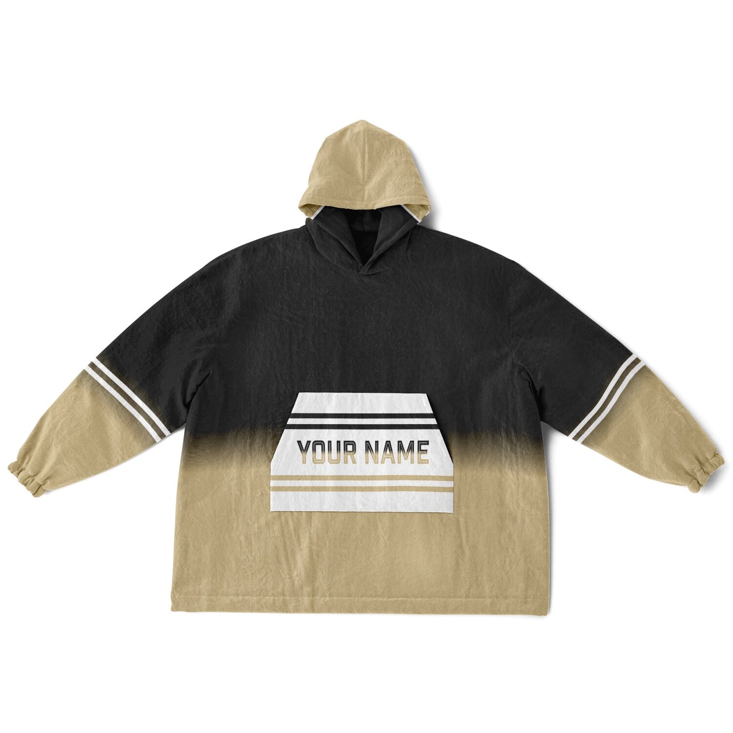 Black/Old Gold/White Everyday Reversible