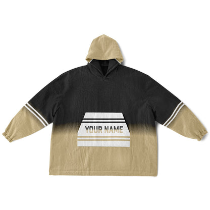 Black/Old Gold/White Everyday Reversible