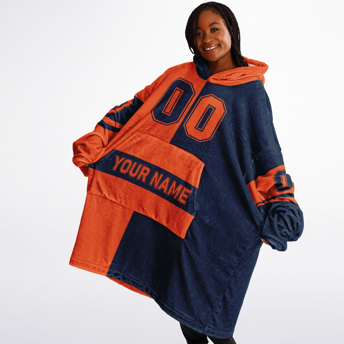 Orange/Navy Halftime