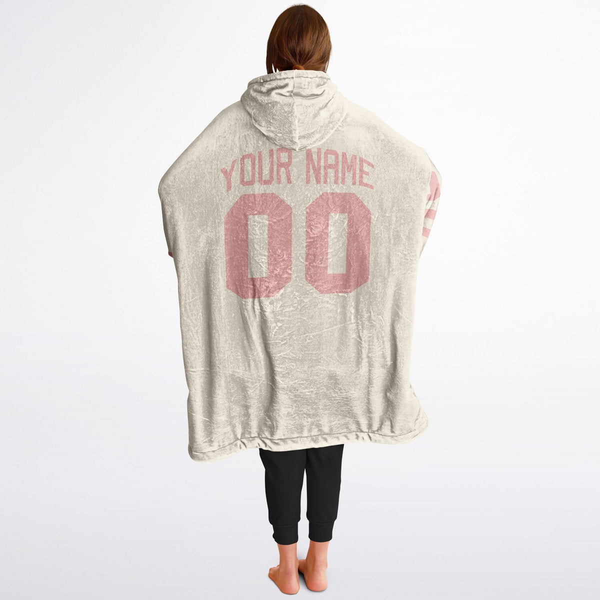 Blush Pink & Cream Superfan Reversible
