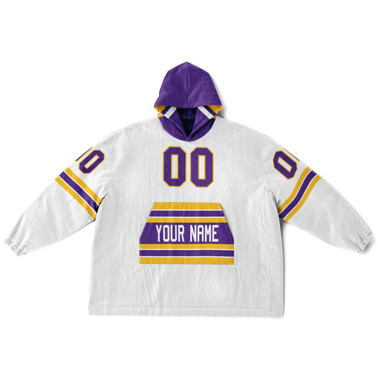Purple/Gold/White Superfan Reversible
