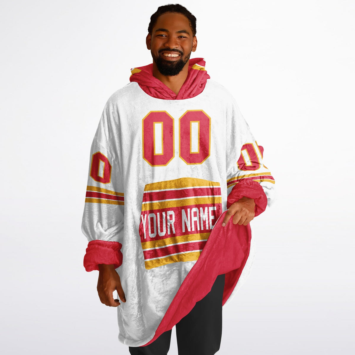 Red/Gold/White Superfan Reversible