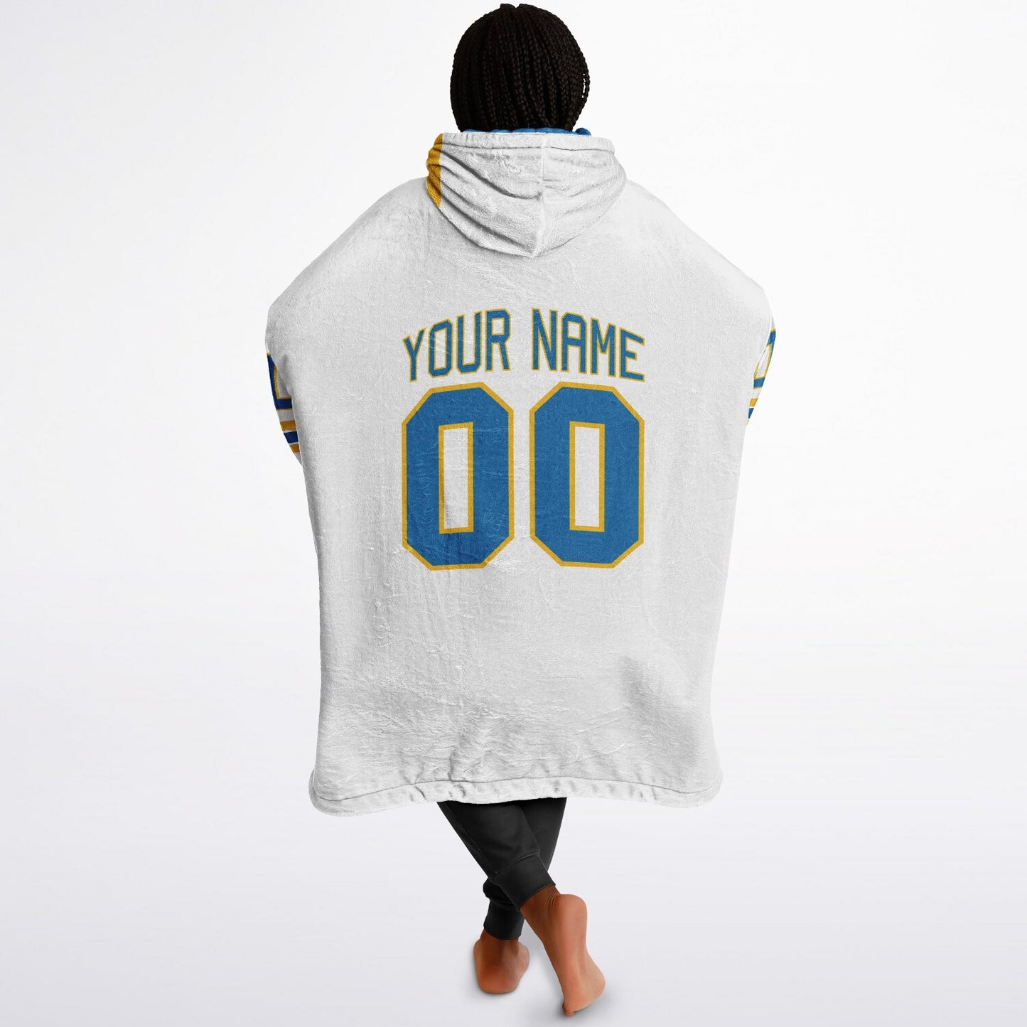 Blue/Gold/White Superfan Reversible