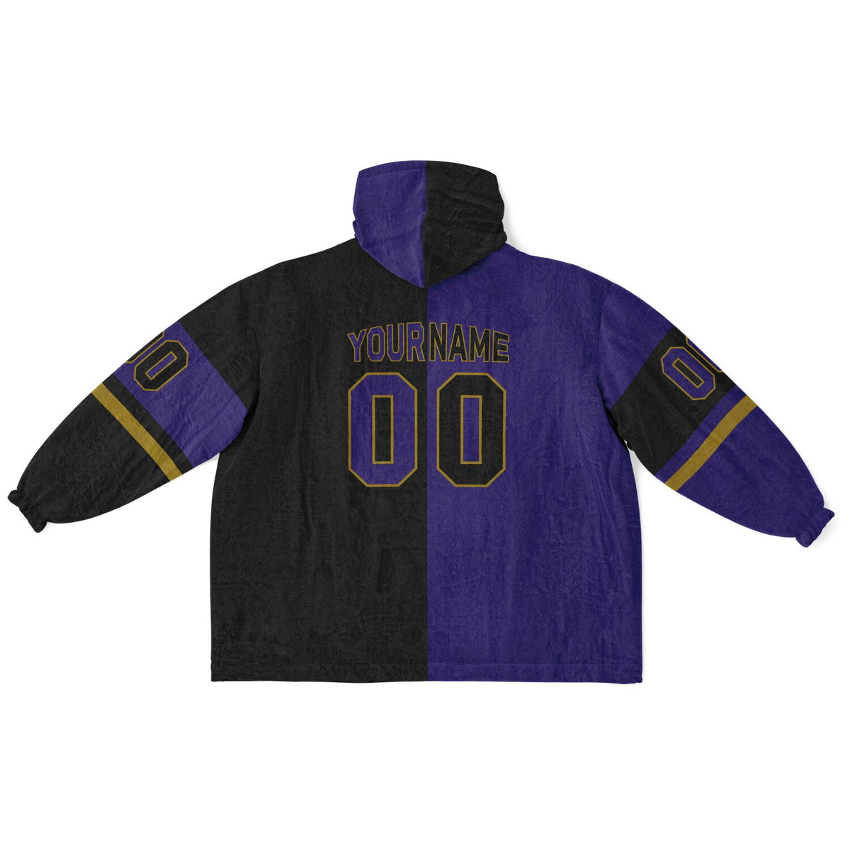 Purple Black Dark Gold Halftime