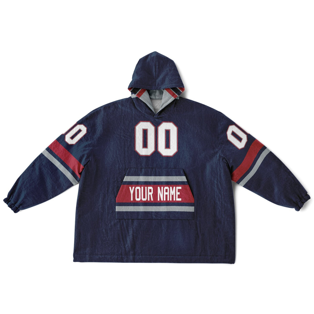 Navy/Red/Silver Superfan Reversible