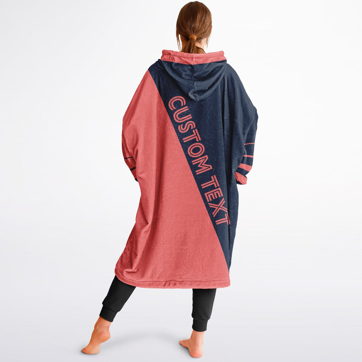 Navy & Electric Coral Split Decision