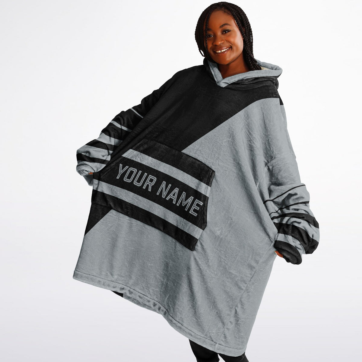 Black & Silver Split Decision