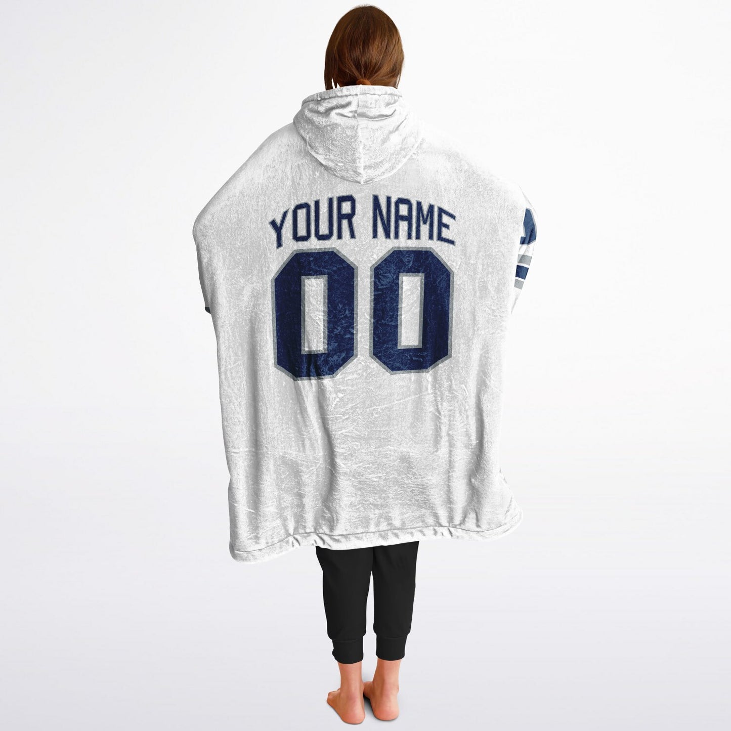 Blue/White/Gray Superfan Reversible