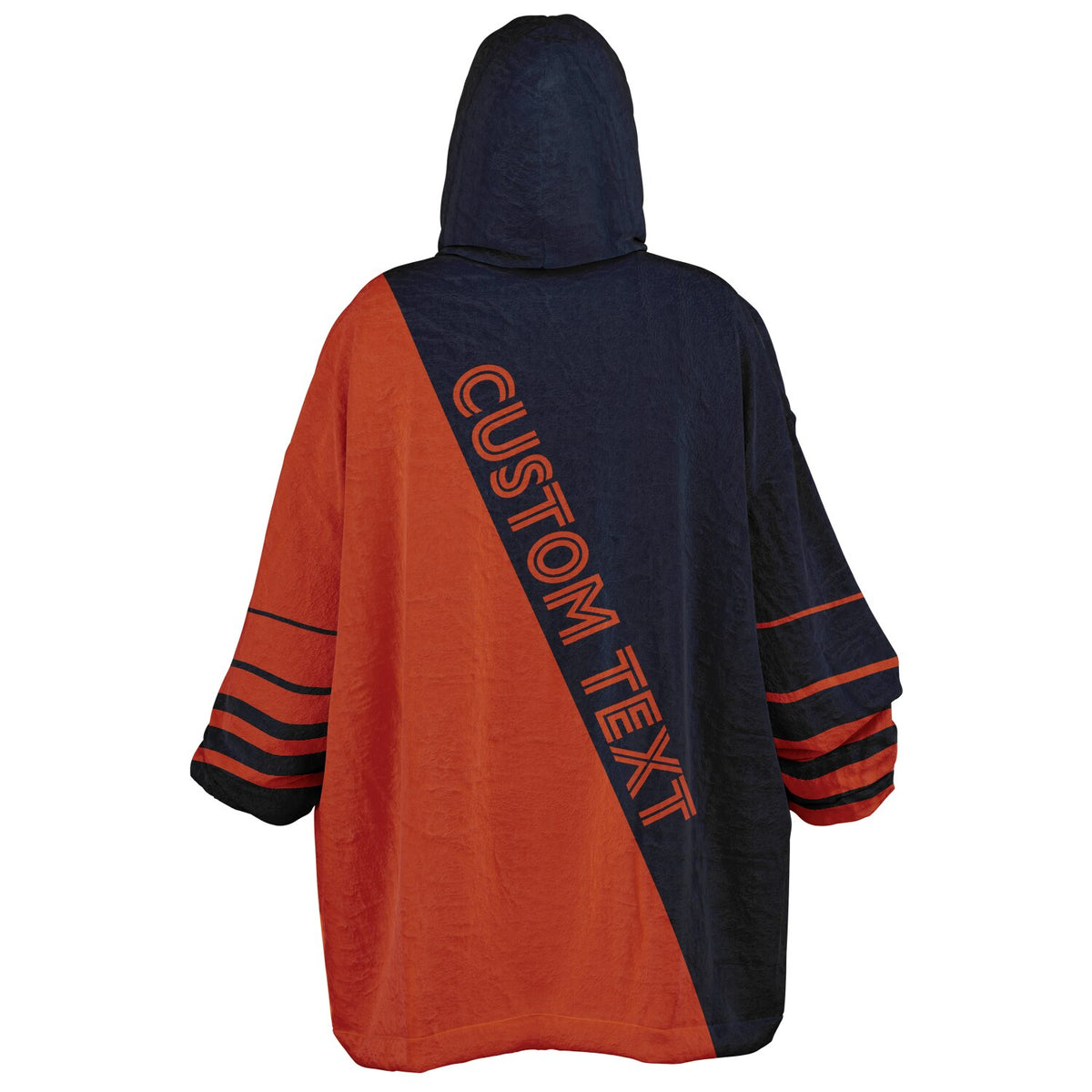 Navy & Orange Split Decision