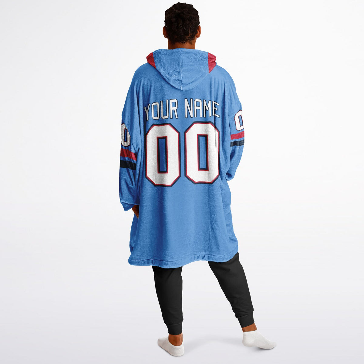 Light Blue Navy Red Classic