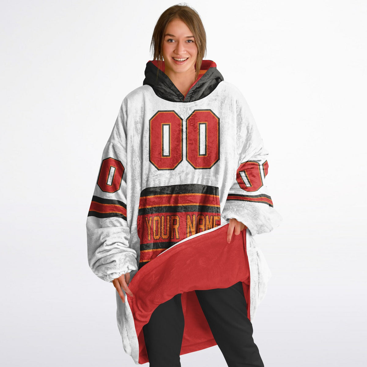 Red/Pewter/Orange Superfan Reversible
