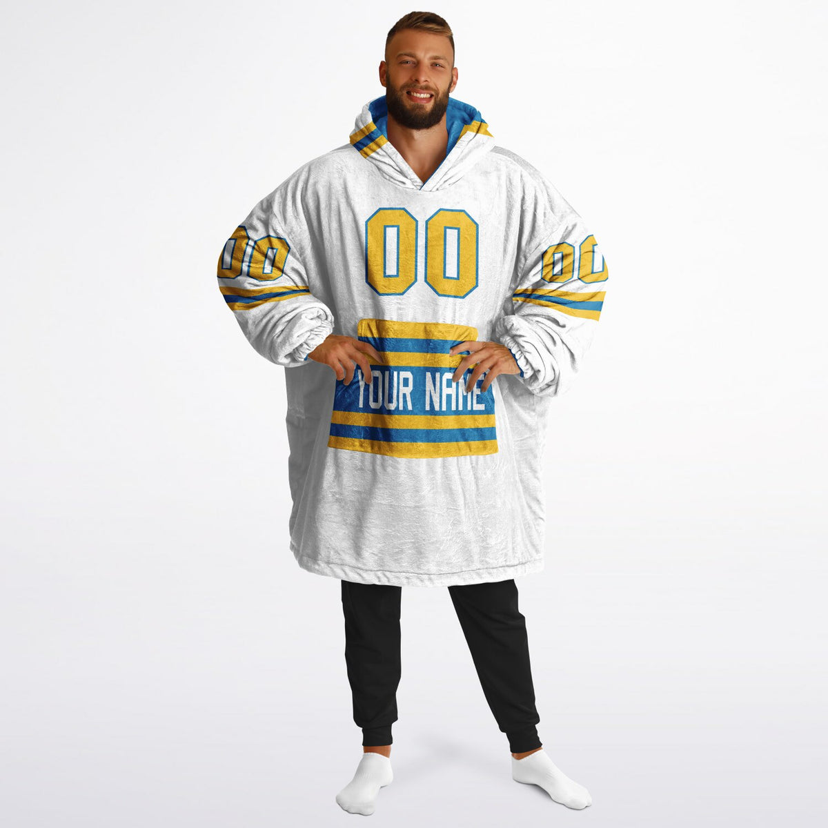 Blue/Gold Superfan Reversible