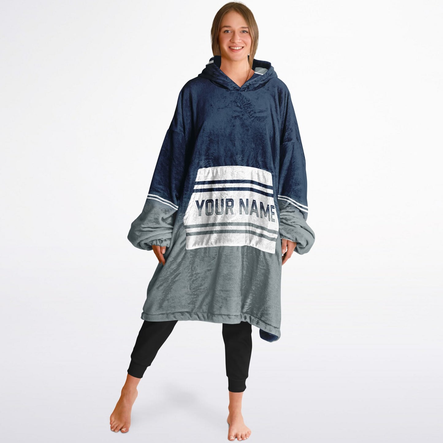 Navy/Silver/White Everyday Reversible