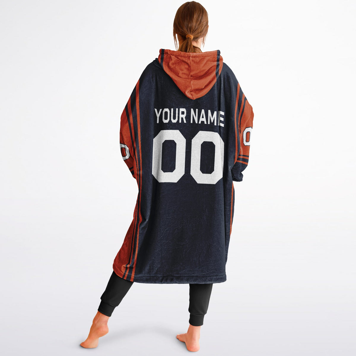 Navy/Orange Bold