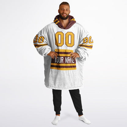 Burgundy/Gold Superfan Reversible