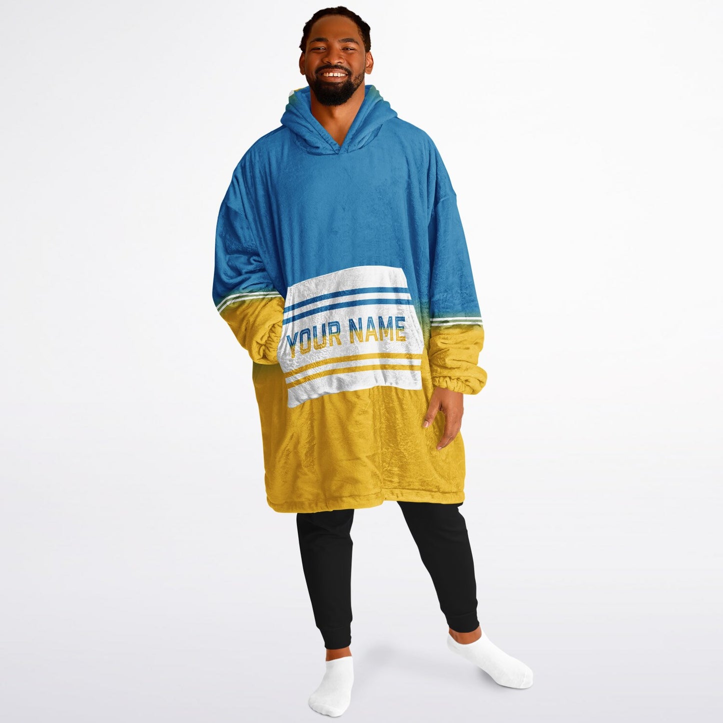 Blue/Gold/White Everyday Reversible