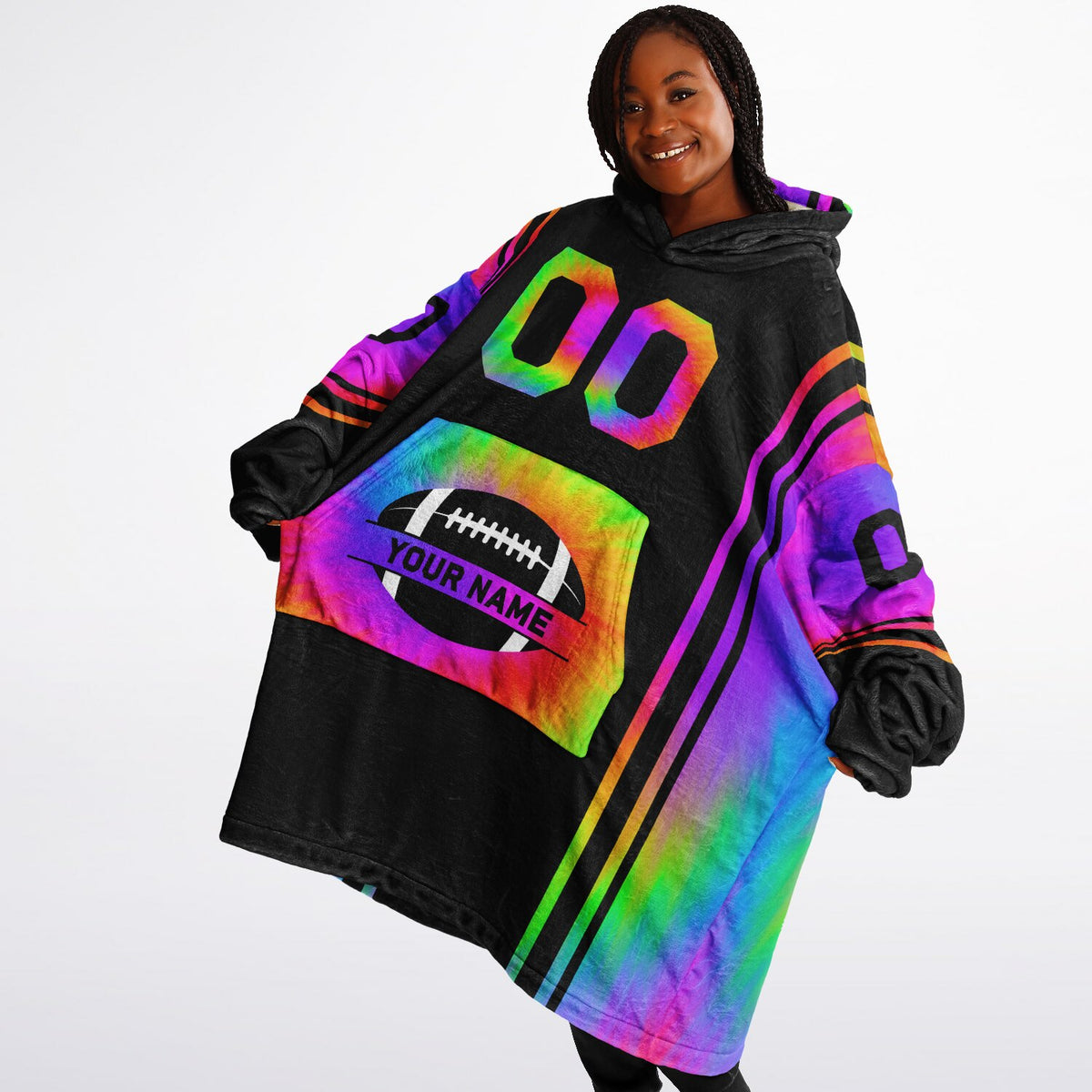Black & Tie Dye Bold