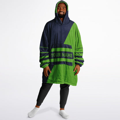 Navy/Green Everyday Reversible