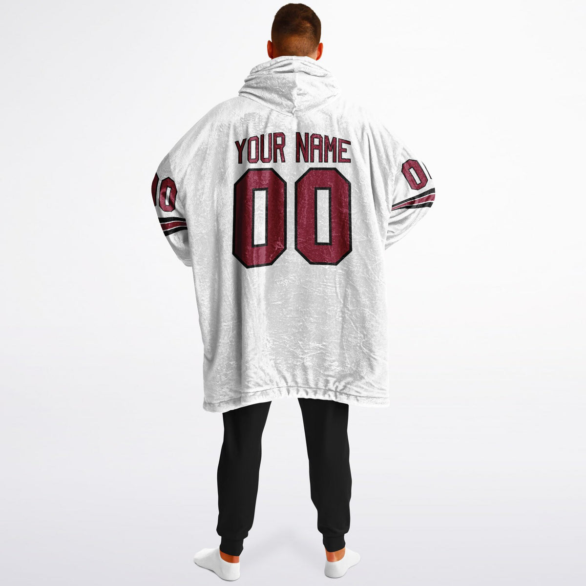 Crimson/Black/White Superfan Reversible