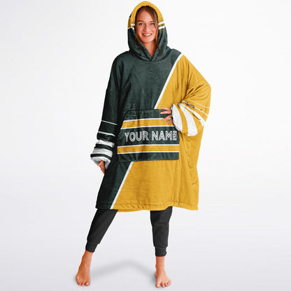 Green/Gold/White Everyday Reversible
