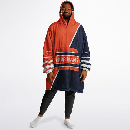 Orange/Navy/White Everyday Reversible