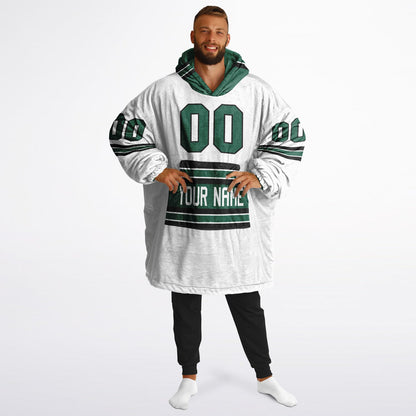 Green/Black/White Superfan Reversible