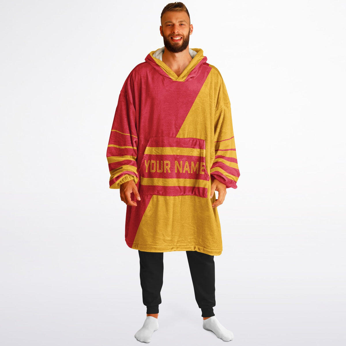 Red & Gold Split Decision