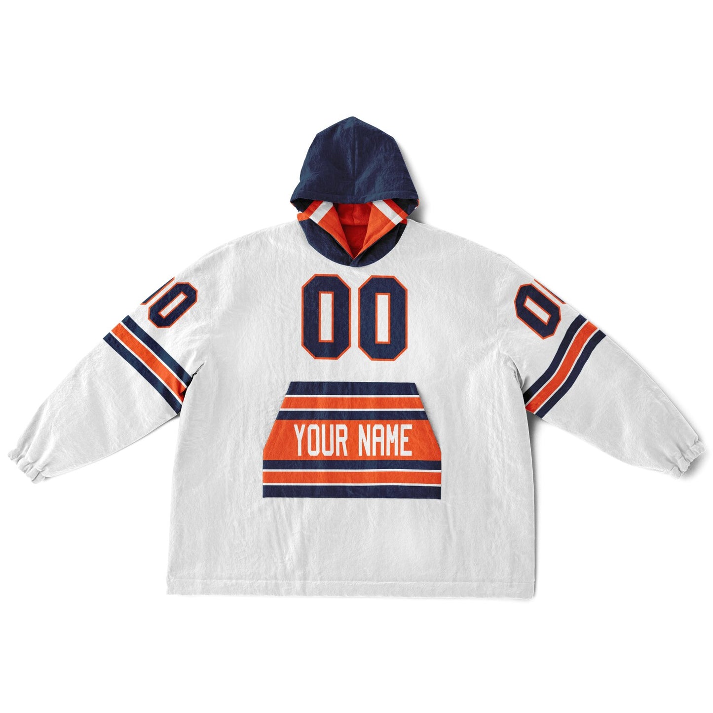 Orange/Navy/White Superfan Reversible