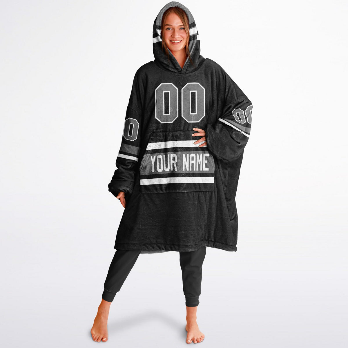 Black Gray White Superfan