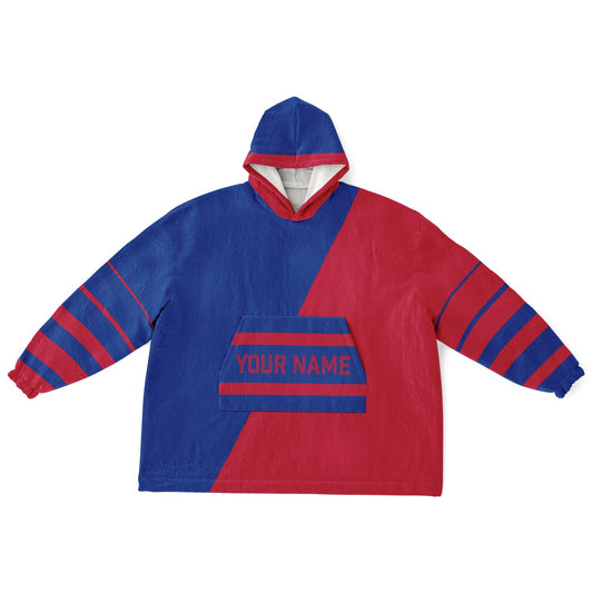Blue & Red Split Decision